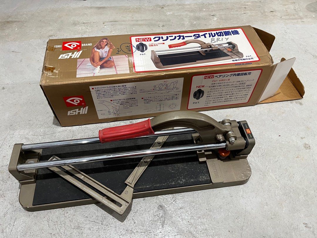 Ishii Brand Tile Cutter, Furniture & Home Living, Home Improvement