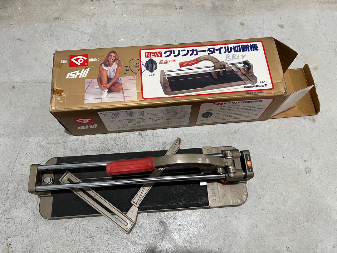 Ishii Brand Tile Cutter, Furniture & Home Living, Home Improvement