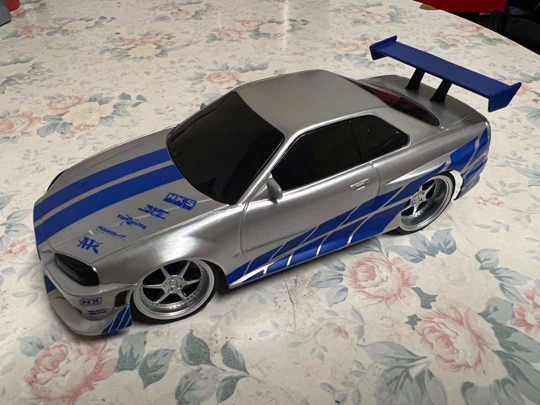 Jada Toys - Fast & Furious 1:16 Nissan Skyline GTR R34 R/C