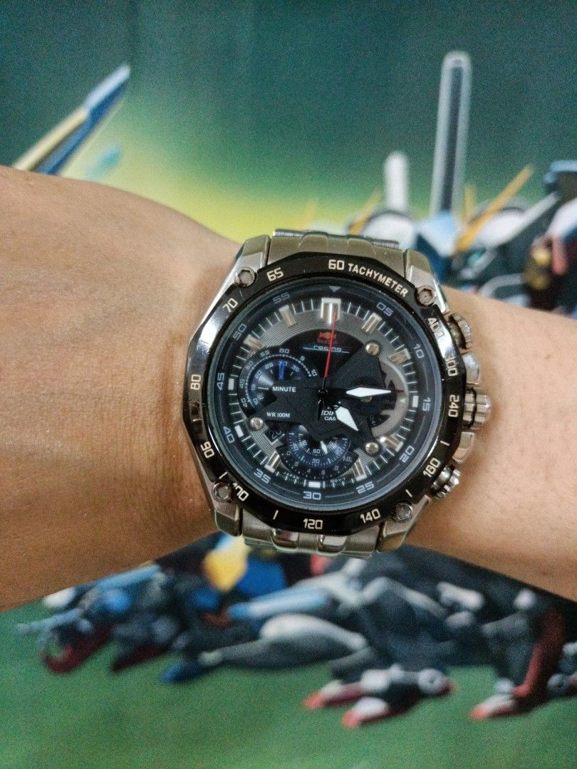Jam tangan casio edifice red bull 2025