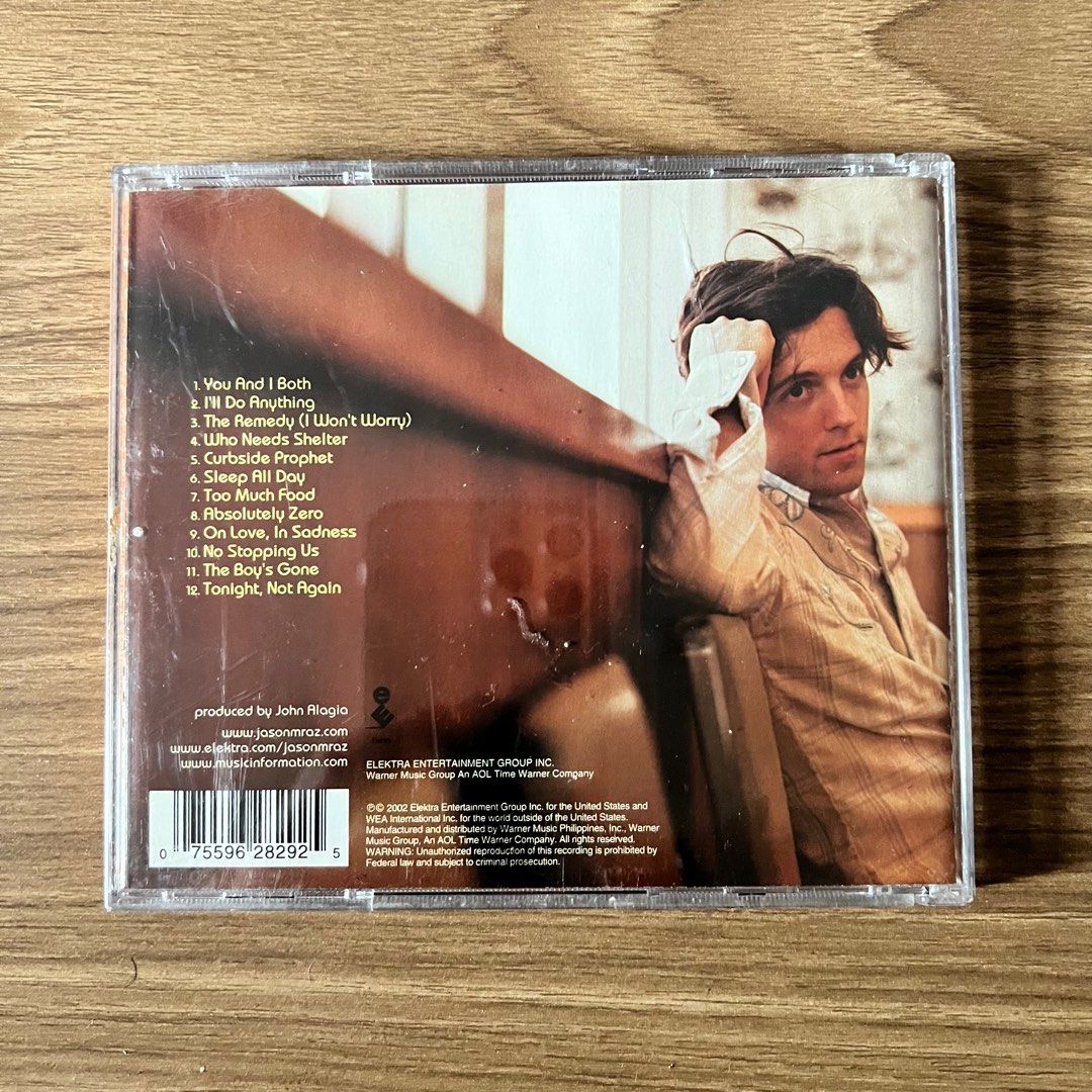 Jason Mraz Waiting for my rocket to come CD abum on Carousell