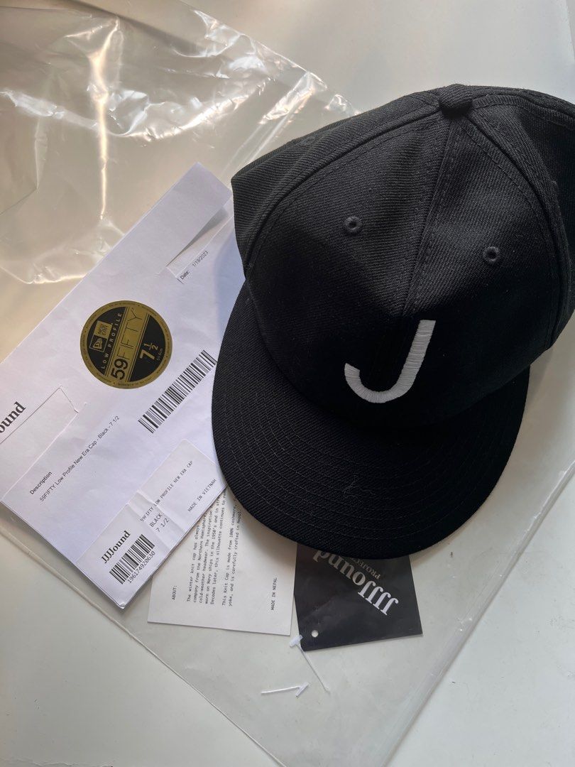 JJJJound x new era 59fifty low profile cap 帽, 男裝, 手錶及配件