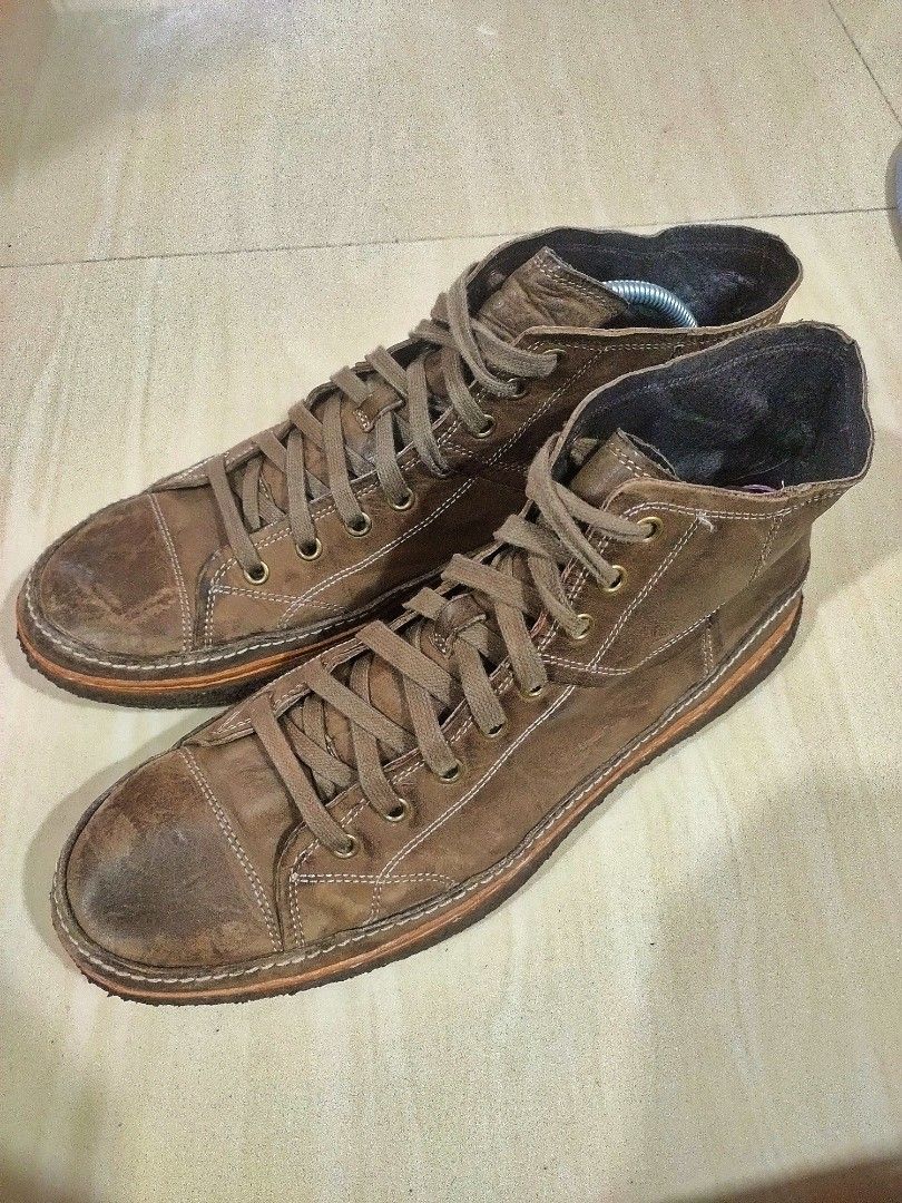 John Varvatos USA fully leather shoes 10uk for sale Men s Fashion