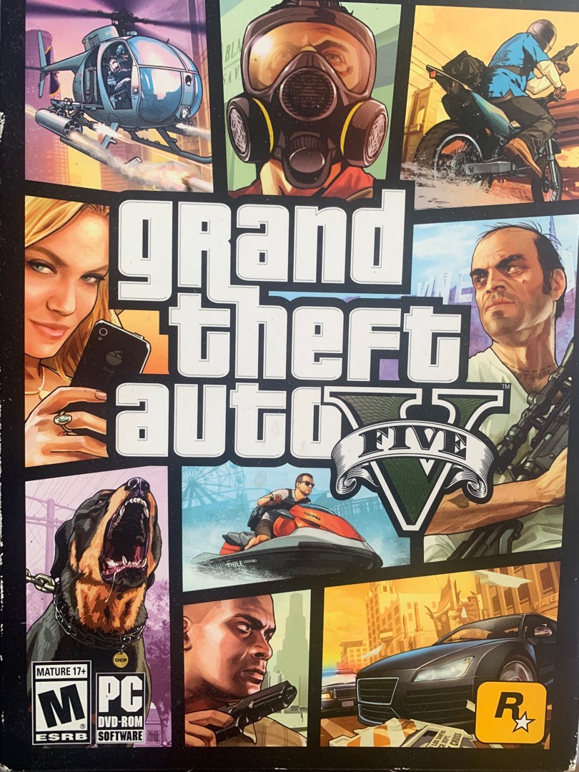 Kaset PC GTA V (5) on Carousell