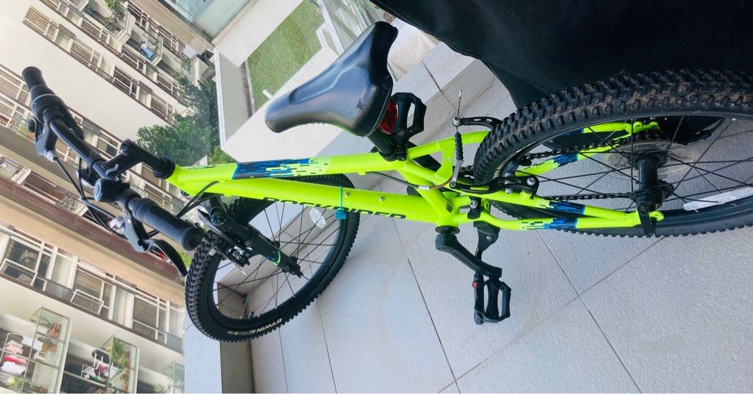 Btwin 520 store jaune fluo