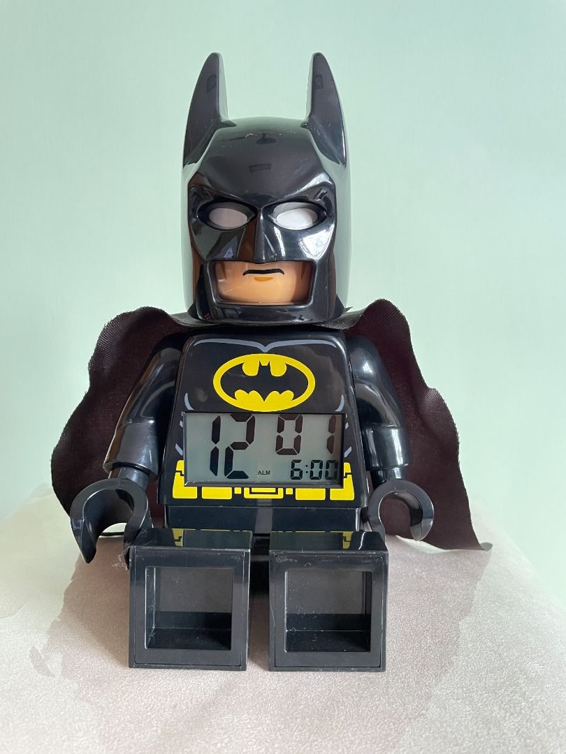 Lego Batman alarm clock DC, Hobbies & Toys, Toys & Games on Carousell