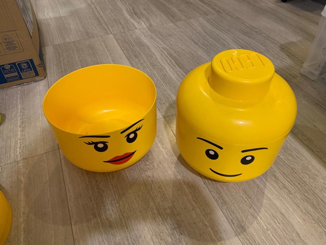 Lego head storage, Furniture & Home Living, Home Improvement