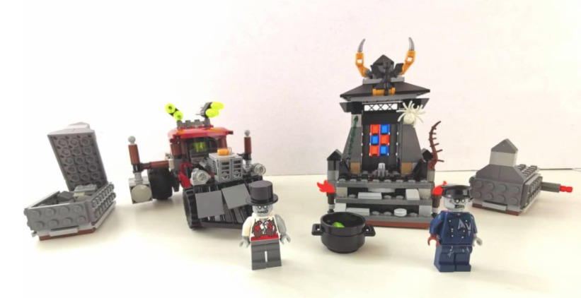 Lego monster fighters graveyard discount