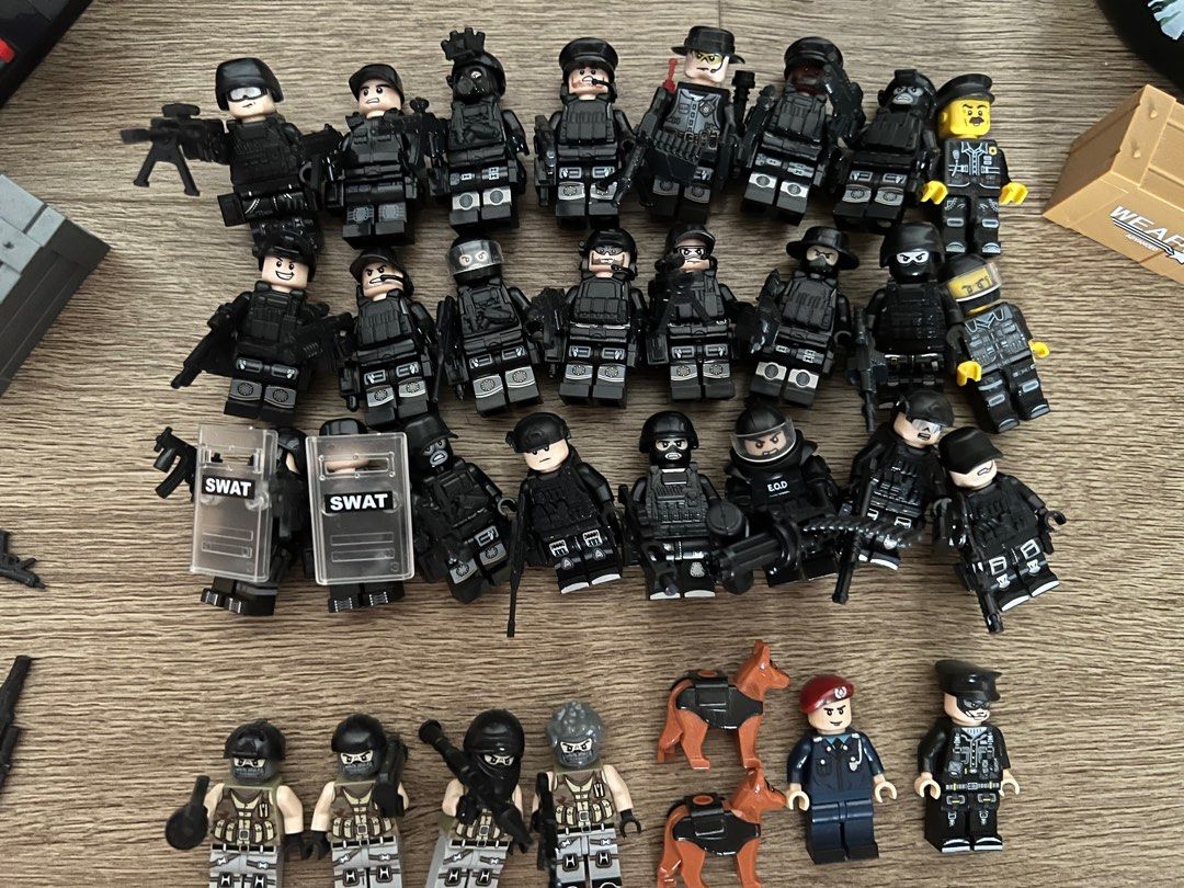 Buy Swat/special Forces Group Custom Lego Online in India 