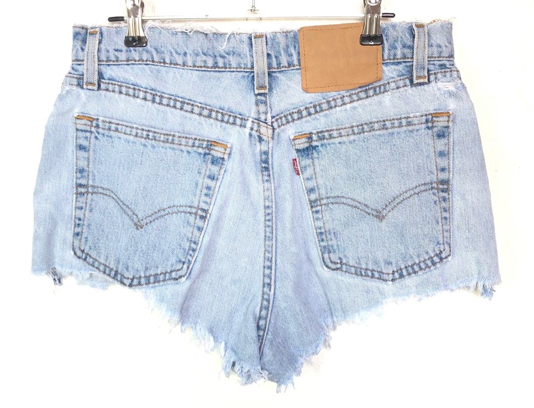 Levis cheeky shorts hot sale