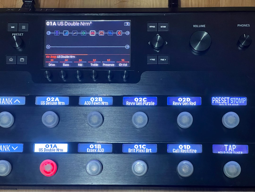 Line 6 Helix Floor, Hobbies & Toys, Music & Media, Musical Instruments