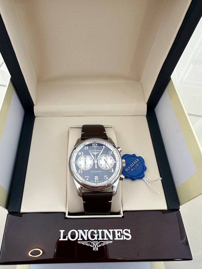 Longines bucherer blue sale