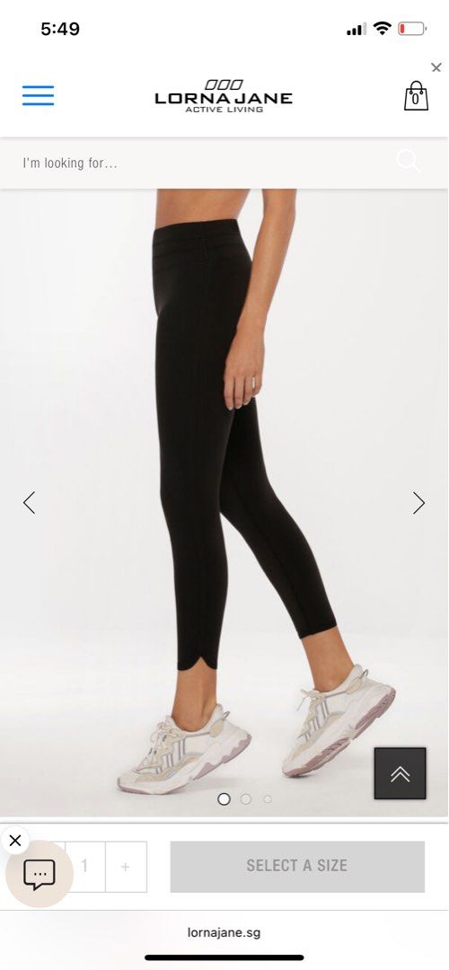 Glory Ankle Biter Leggings, Black