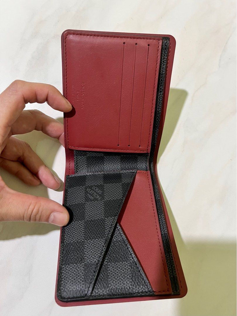 🔴 Louis Vuitton Multiple Wallet - Damier Graphite