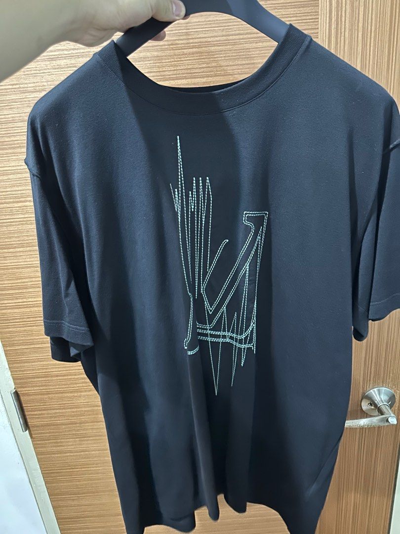 Louis Vuitton Frequency T shirt Men, Luxury, Apparel on Carousell