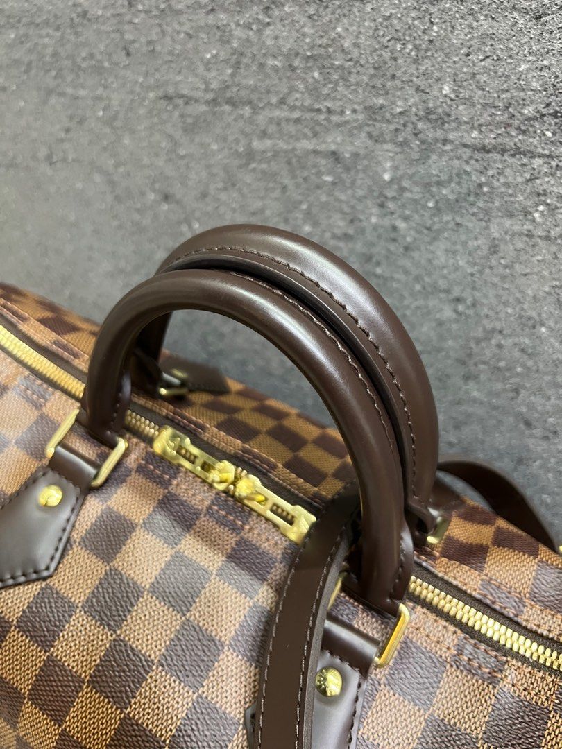 💕 Louis Vuitton Speedy 35 Banduoulier Damier Ebene Bag (SP4103) + Receipt  💕