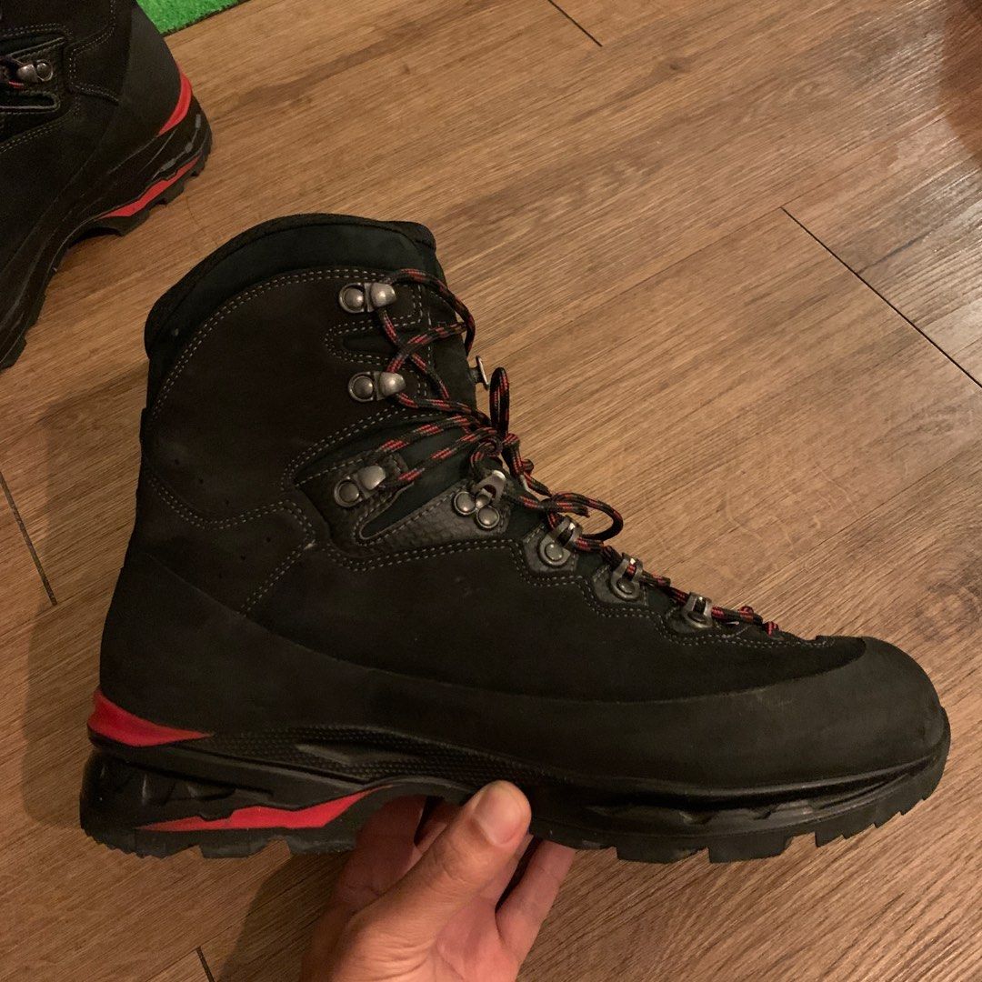 LOWA TICAM II GTX Black Red, Men's Fashion, Footwear, Boots on