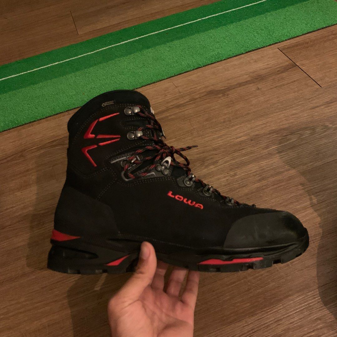 LOWA TICAM II GTX Black Red, Men's Fashion, Footwear, Boots on