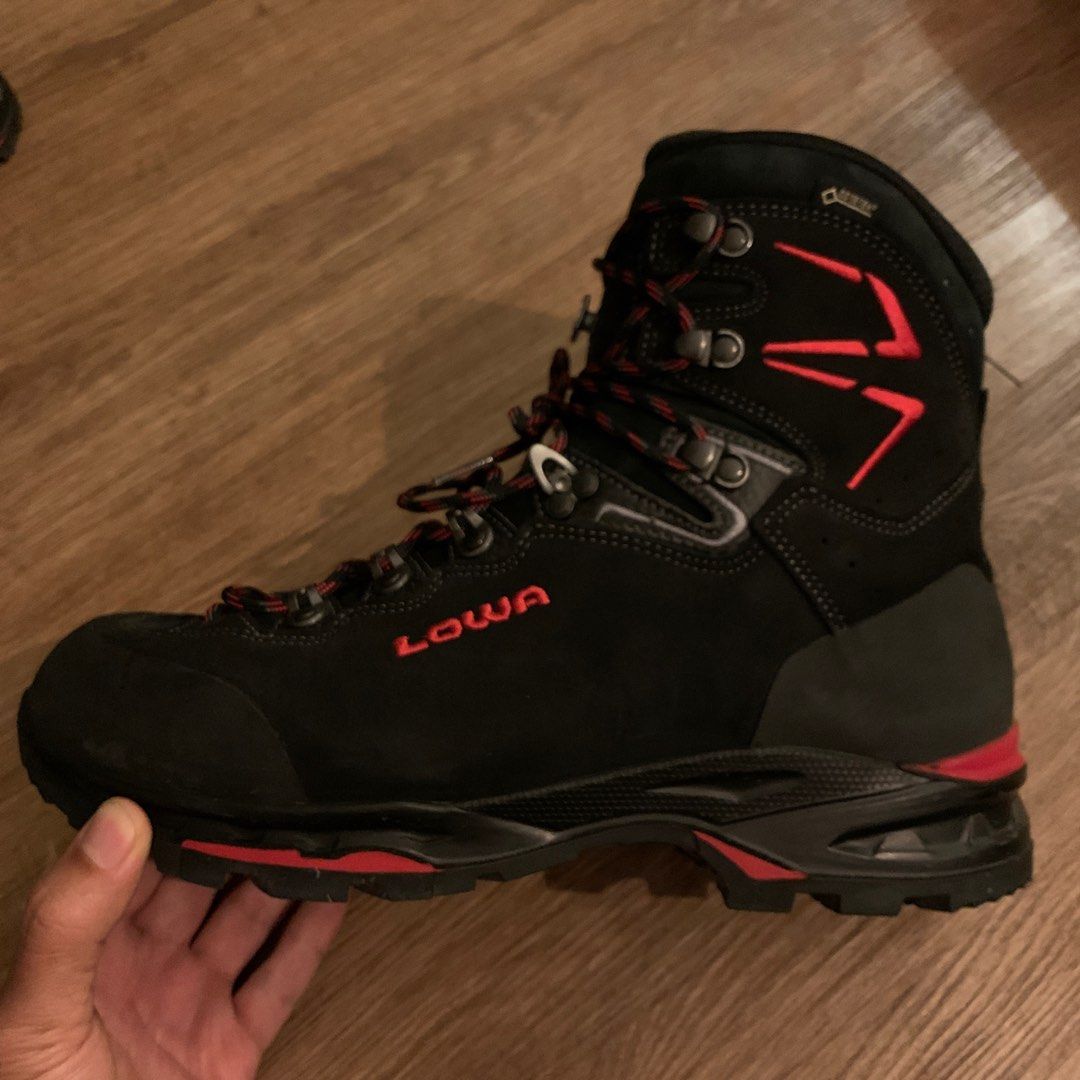 LOWA TICAM II GTX Black Red, Men's Fashion, Footwear, Boots on