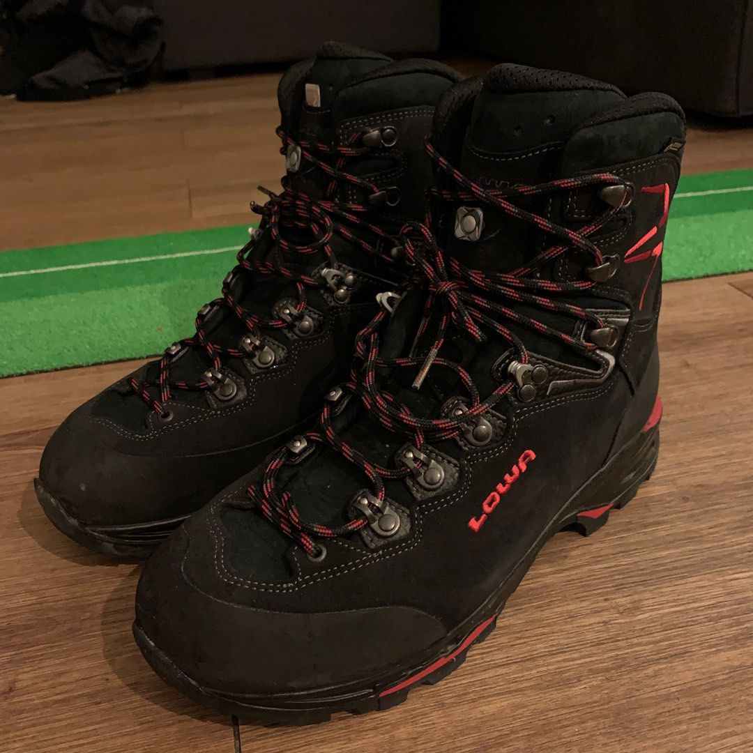 LOWA TICAM II GTX Black Red, Men's Fashion, Footwear, Boots on