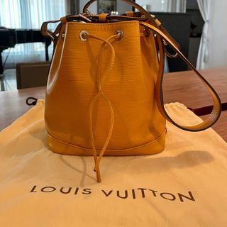 Louis Vuitton Bucket Bag NOE BB Yellow