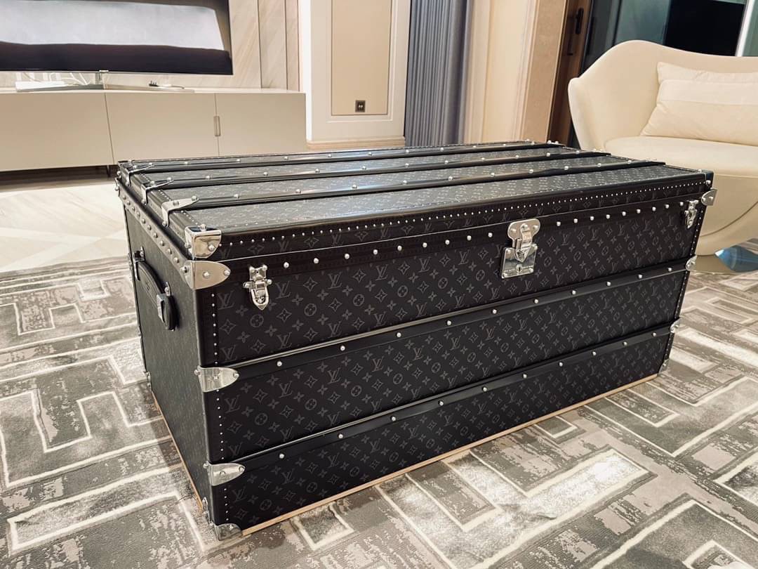 LV Coffee Table Black, Furniture & Home Living, Home Decor, Other Home  Decor on Carousell