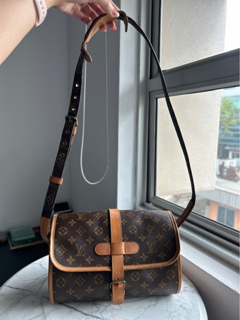 Louis Vuitton tricot triangle bag, Luxury, Bags & Wallets on Carousell