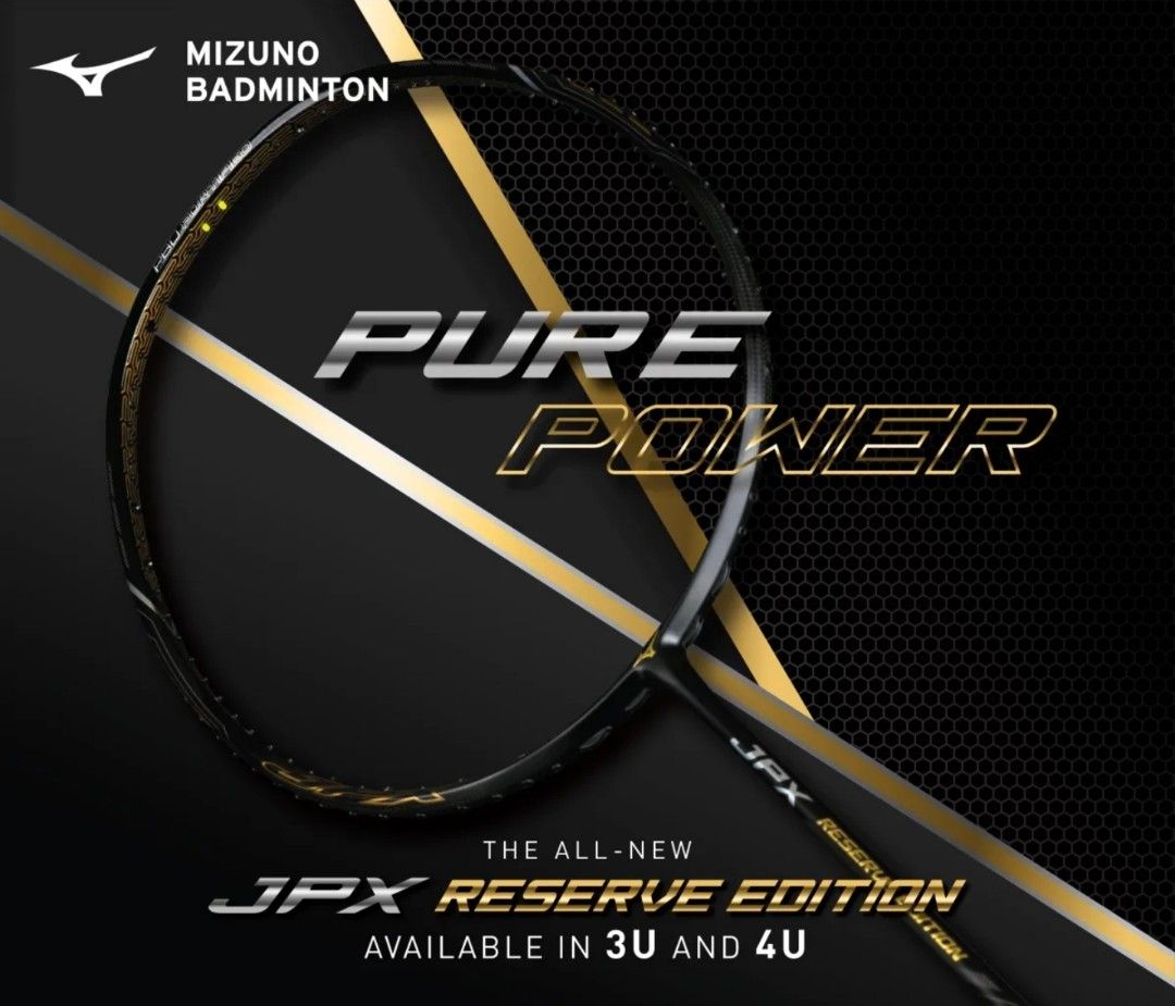 *Made in Japan * Mizuno badminton racket limited reserve edition