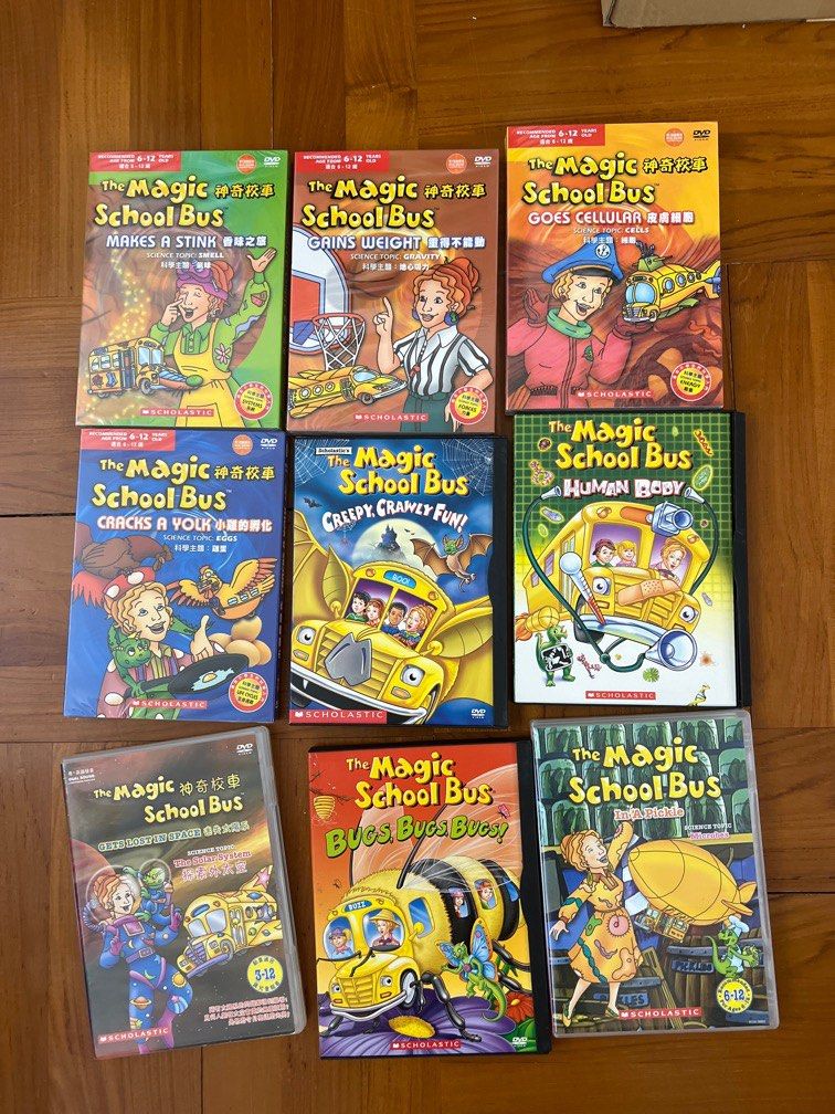 Magic school bus DVD, 興趣及遊戲, 音樂、樂器& 配件, 音樂與 Magic school bus DVD, 興趣及遊戲, 音樂、樂器& 配件, 音樂與