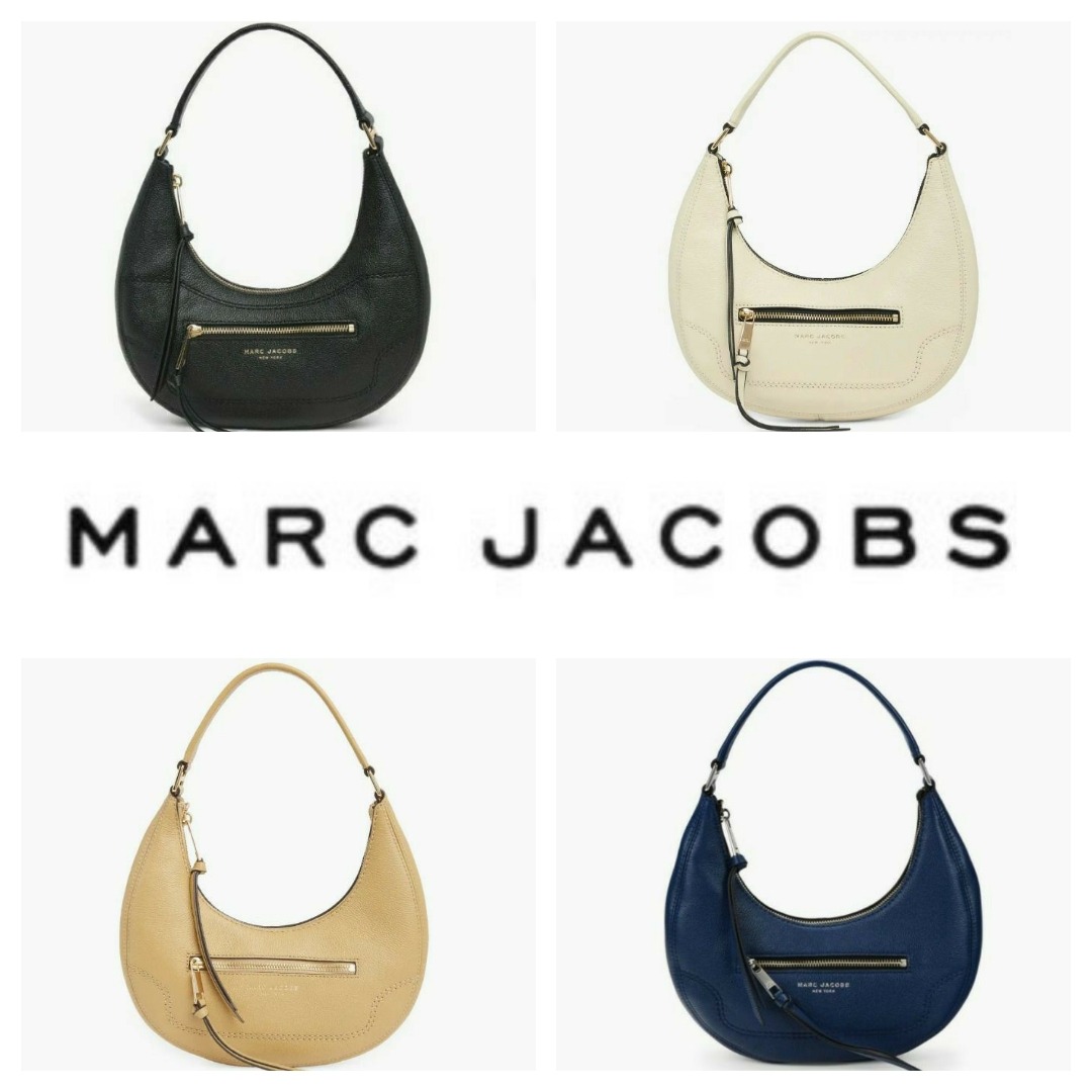 Marc Jacobs Small Leather Crescent Shoulder Bag