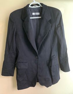 MaxMara dark blue women blazer  Size:USA6/D36/F38/GB10/I40)