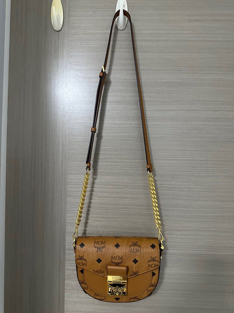 MCM Sling Bag, Luxury, Bags & Wallets on Carousell