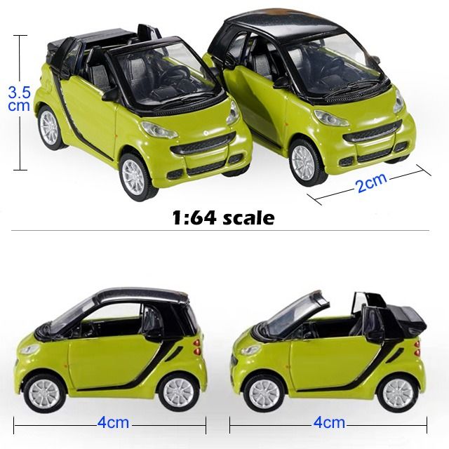 Diecast discount smart car