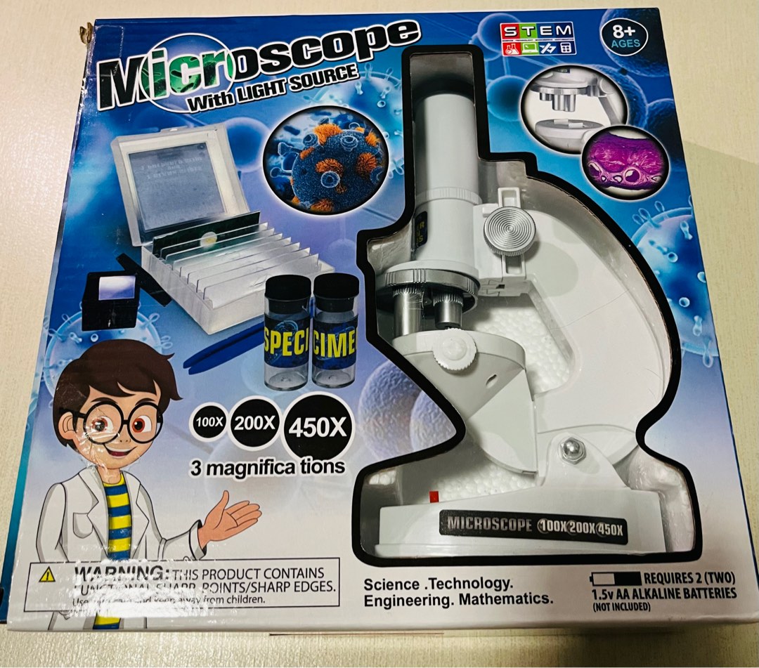 Microscope With Light Source Stem Hobbies Toys Toys Games On Microscope with light source stem hobbies toys toys games on