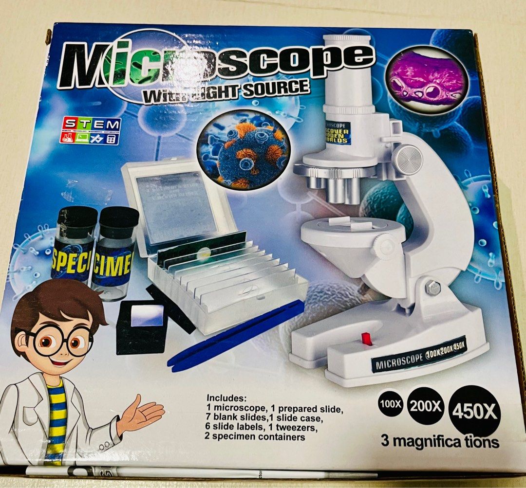 Microscope With Light Source Stem Hobbies Toys Toys Games On Microscope with light source stem hobbies toys toys games on