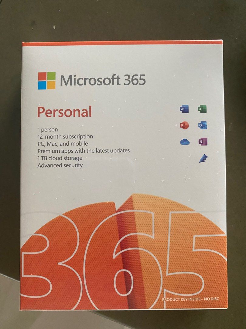 Microsoft Personal Computer Microsoft 365 Personal, Computers & Tech, Laptops & Notebooks on Carousell