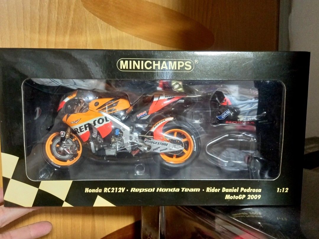 Minichamps 1:12 Honda RC212V REPSOL HONDA Team Moto GP 2009 不議價 