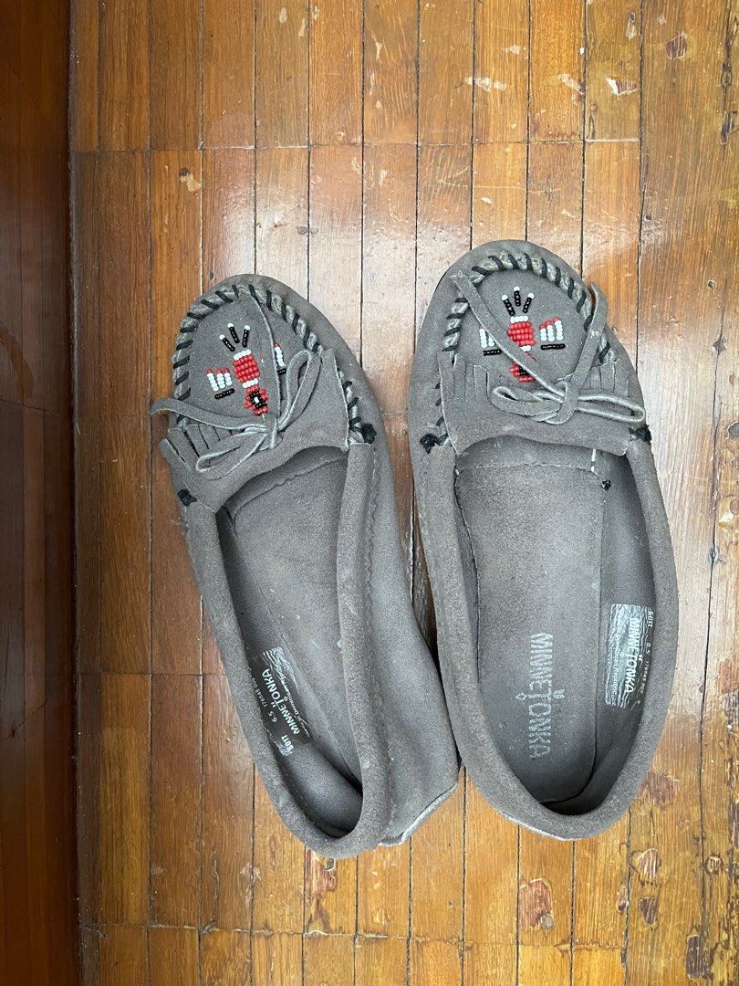 Minnetonka thunderbird moccasins hot sale