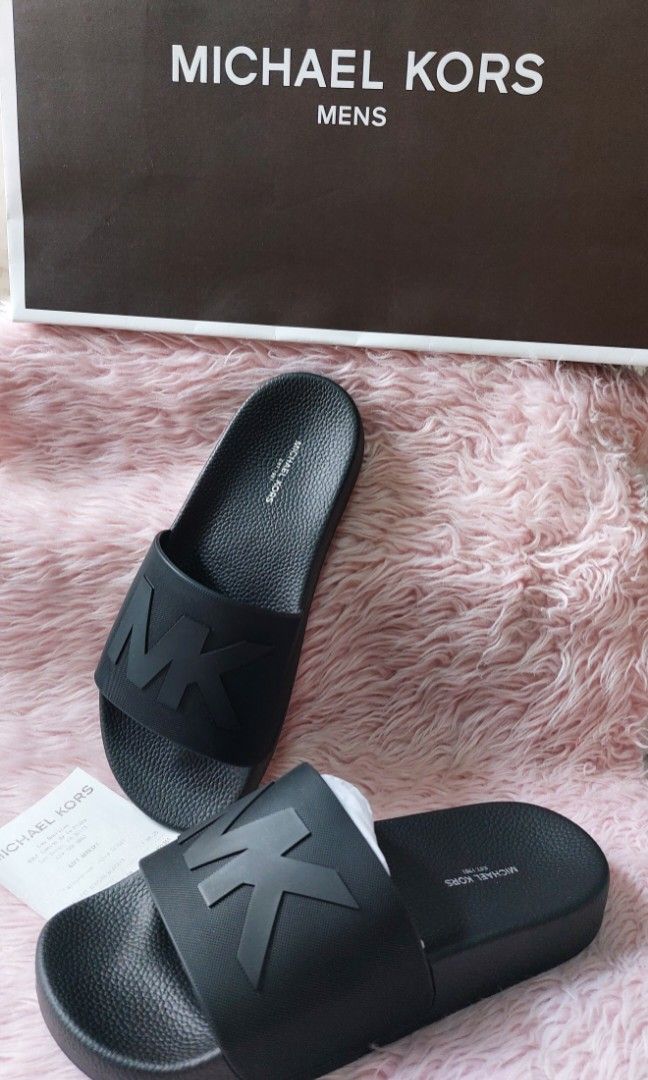 MK Dawson Slide, Men's Fashion, Footwear, Slippers & Slides on Carousell