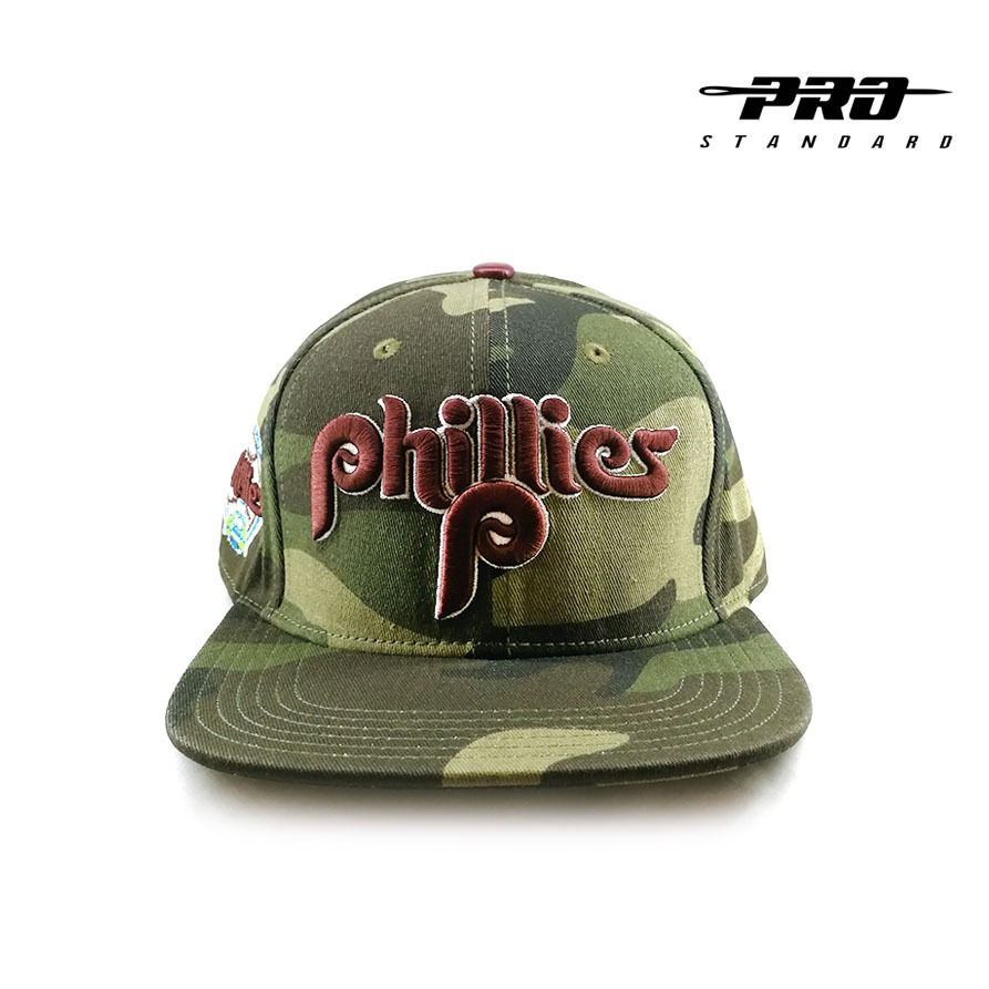 Camo phillies hat top