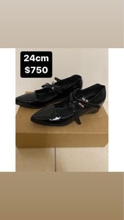 24cm) Mojo跟鞋 9成 有降價