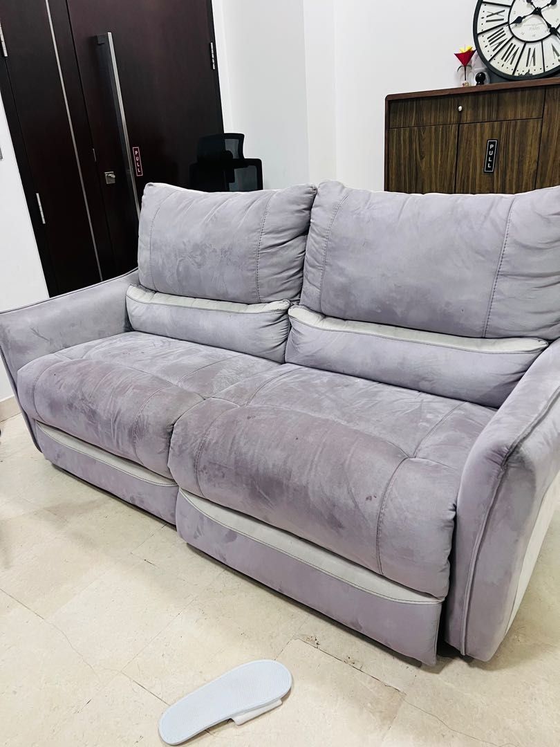 Move out sales 3 + 2 recliner sofa, Furniture & Home Living