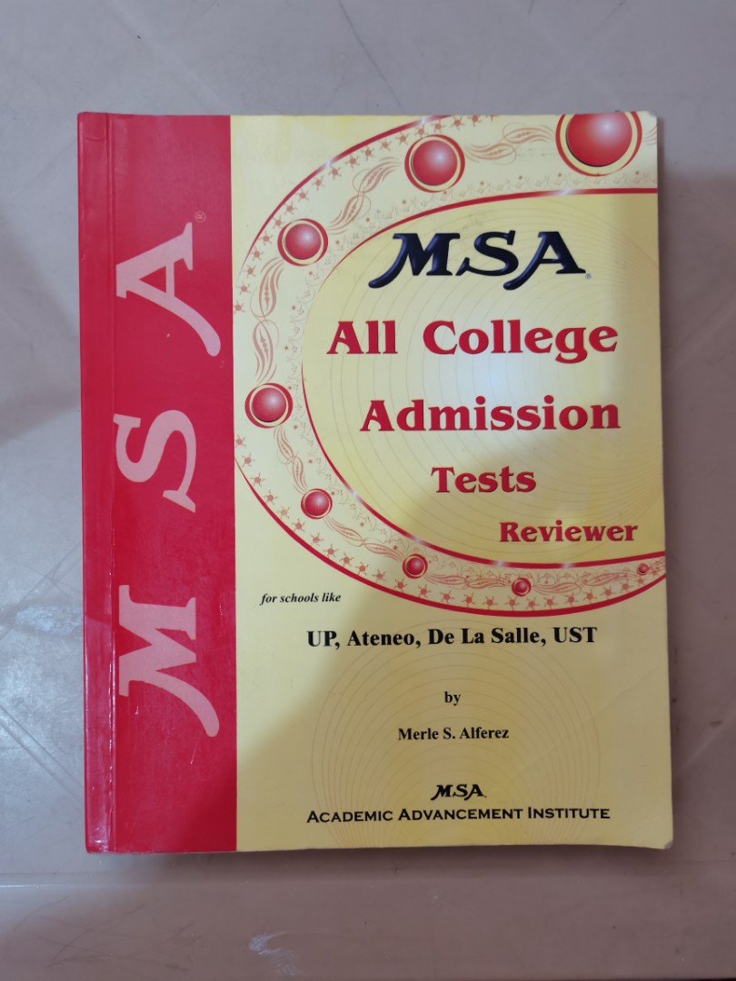 masters admission test in education reviewer