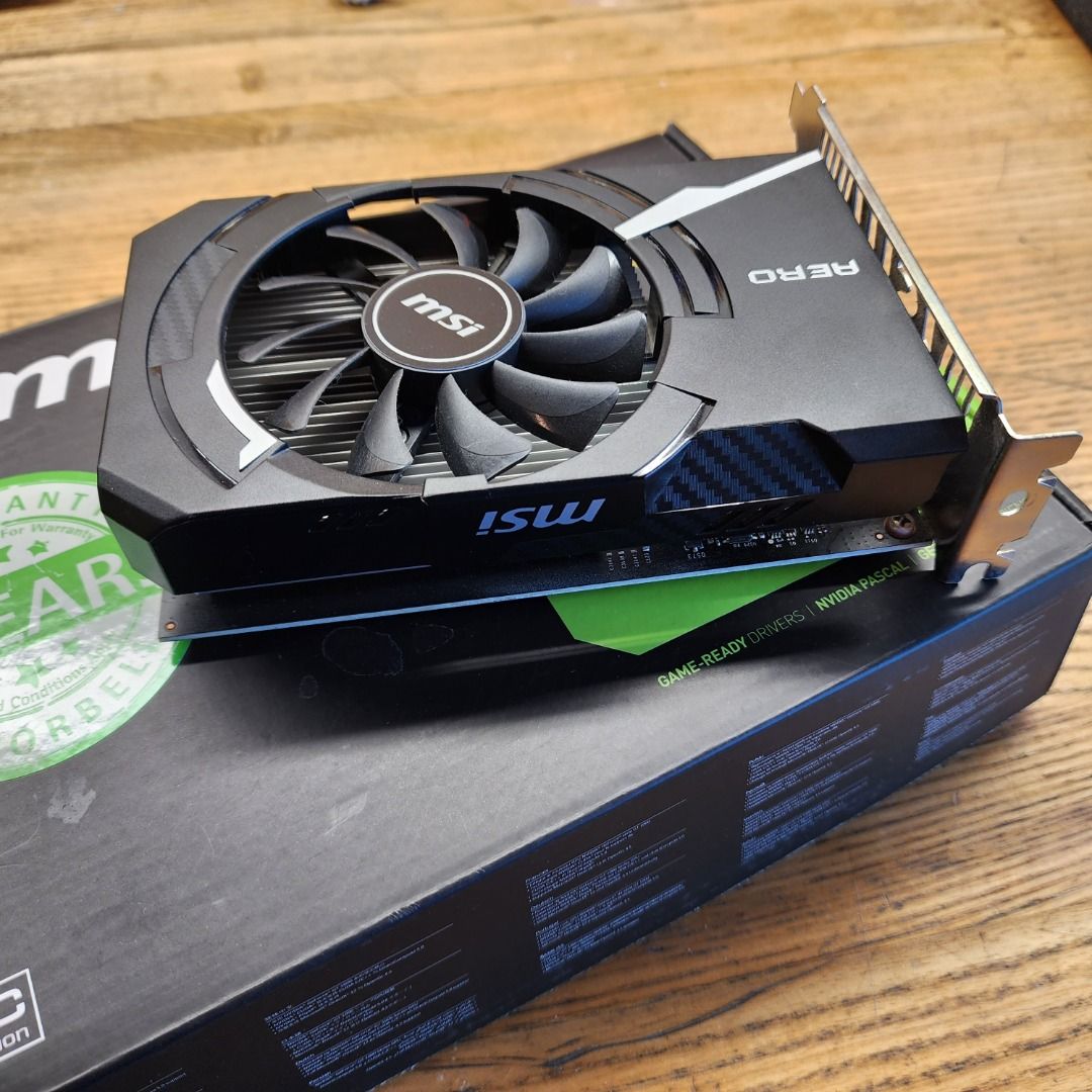 MSI GT 1030 AERO ITX 2GD4 OC GeForce GT 1030 2GB GDDR4 Graphics Card ...