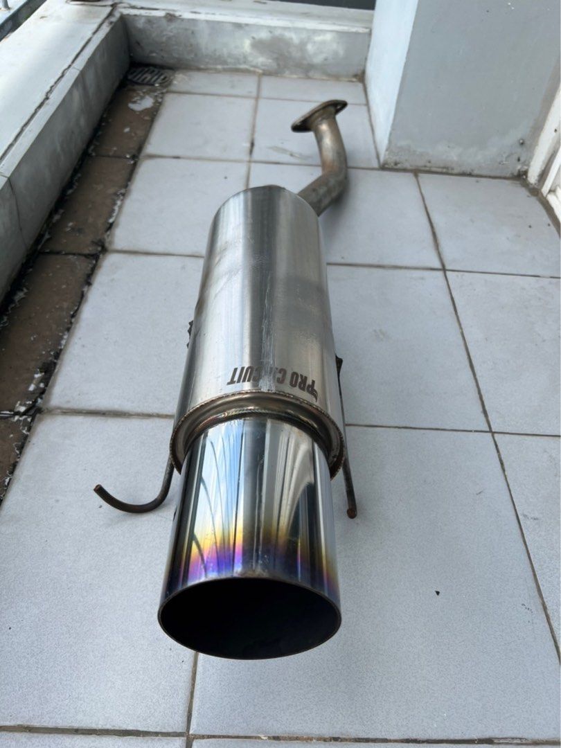 Muffler Ironcrafts Pro Circuit bolt on Honda Jazz GK5, Aksesoris Mobil