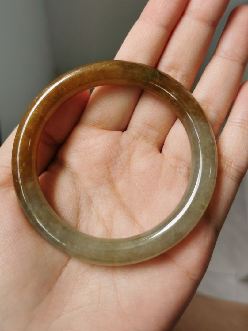 Natural Jade Bangle 55.1 mm Red Jade Women s Fashion Jewelry