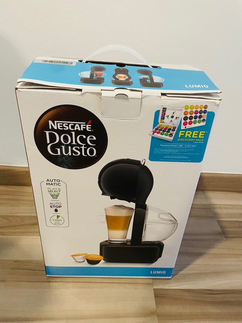 Nescafe Dolce Gusto Lumio Home Cafe Capsule Coffee Machine, TV & Home