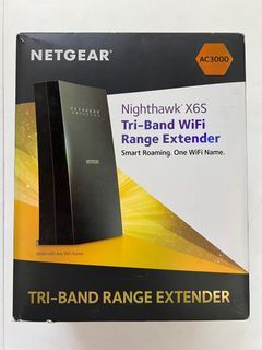 Netgear Nighthawk X6S Tri-Band Wifi Range Extender