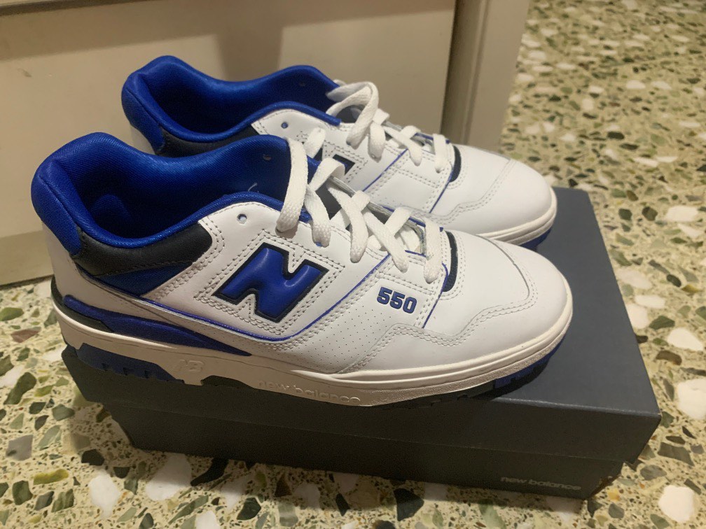 new balance 550 pastel blue