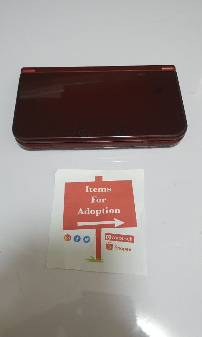 New Nintendo 3ds Crimson Red (Category: Nintendo) located in Quezon City. Submitted by itemsforadoption (Listing ID 1216196119, Image 1). Description: Rfs: Its 2023! Happy New Year! Hoping you have a good year ahead of you! If you have questions feel free to send a message. Though I'll most likely be able to reply from 10am to 8pm. Please be patient and understanding. Decluttering games and items that I've picked up or for friends and family. Con